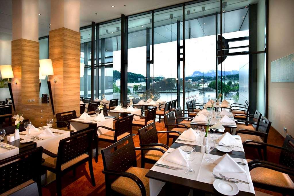 H+ Hotel Salzburg Restaurant foto